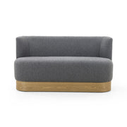 Krista Dining Bench - Knoll Charcoal
