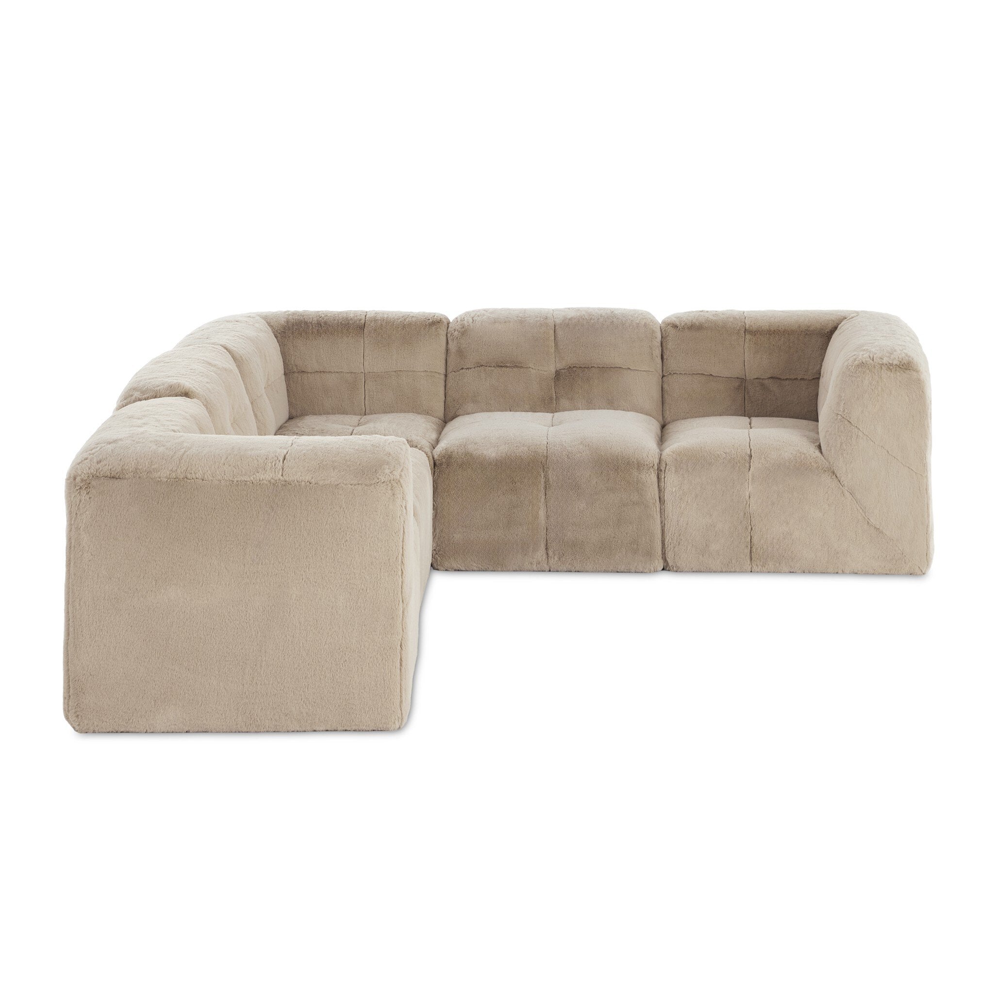 Miles 5Pc Sectional - Boden Pewter