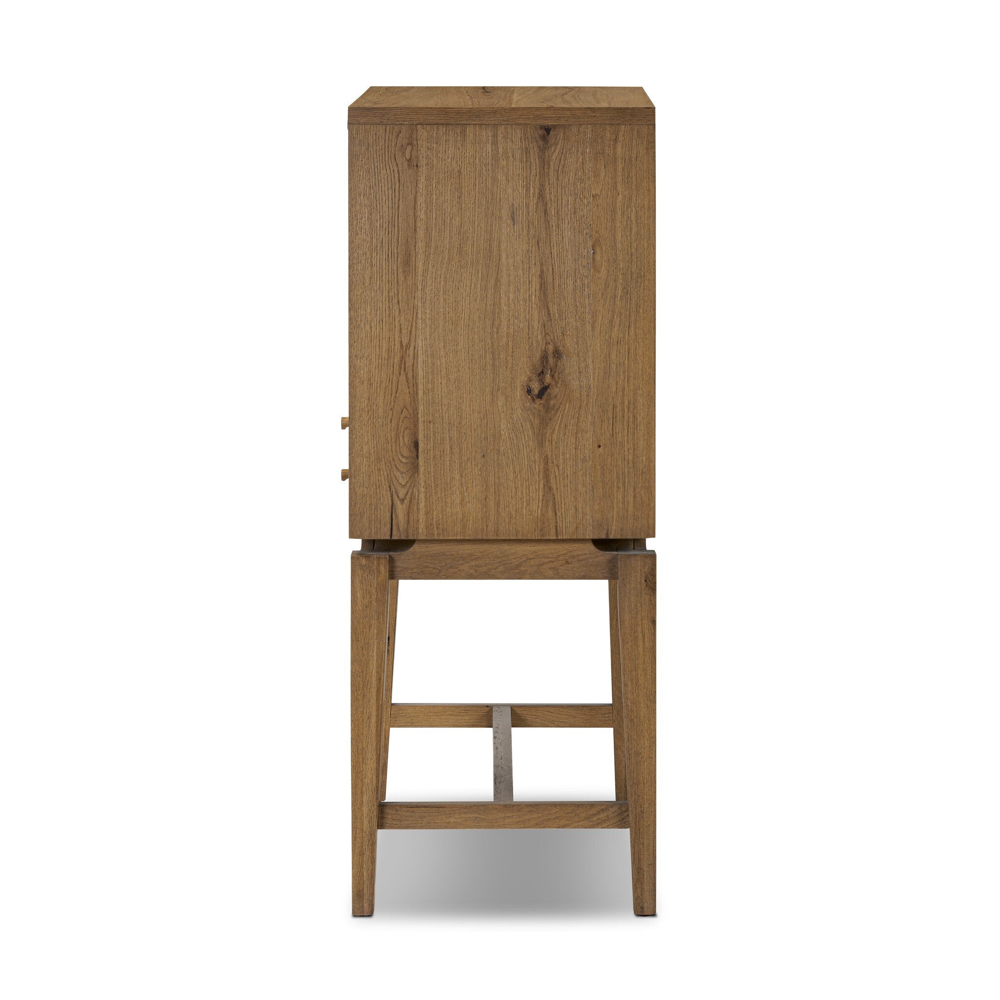 Bergstrom Secretary Desk - Warm Natural Oak Veneer