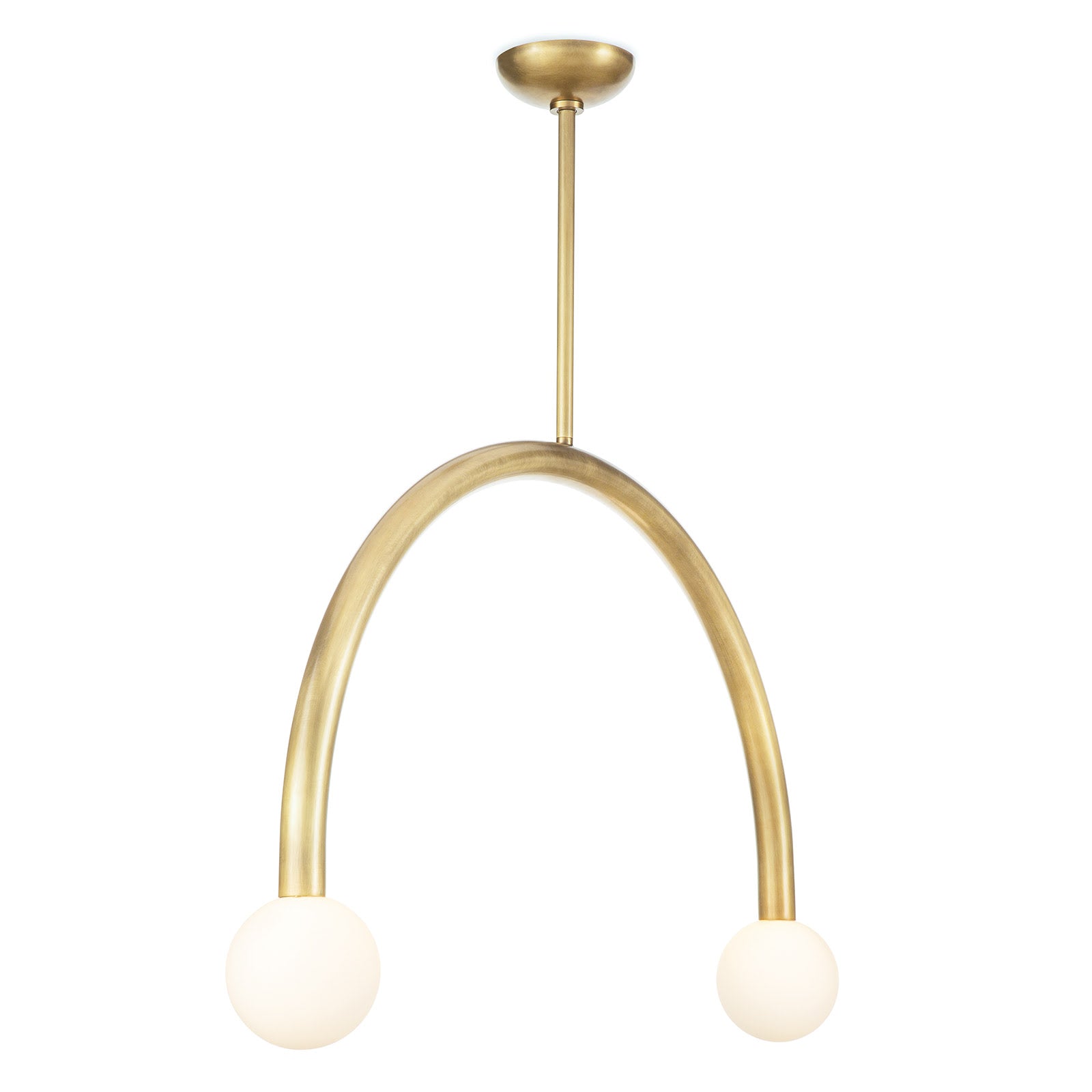 Happy Pendant Large (Natural Brass)