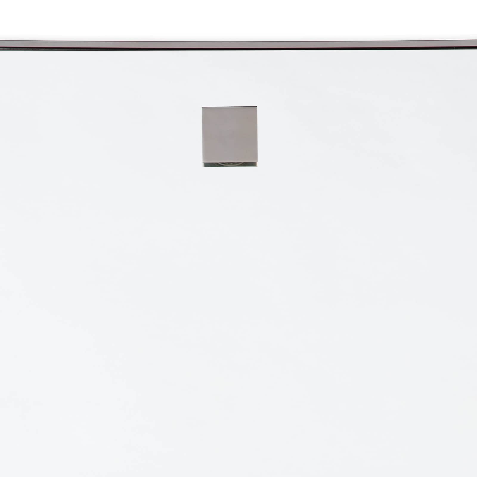 Hanging Rectangle Mirror (Polished Nickel)
