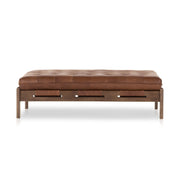 Halston Cocktail Ottoman - Heirloom Sienna