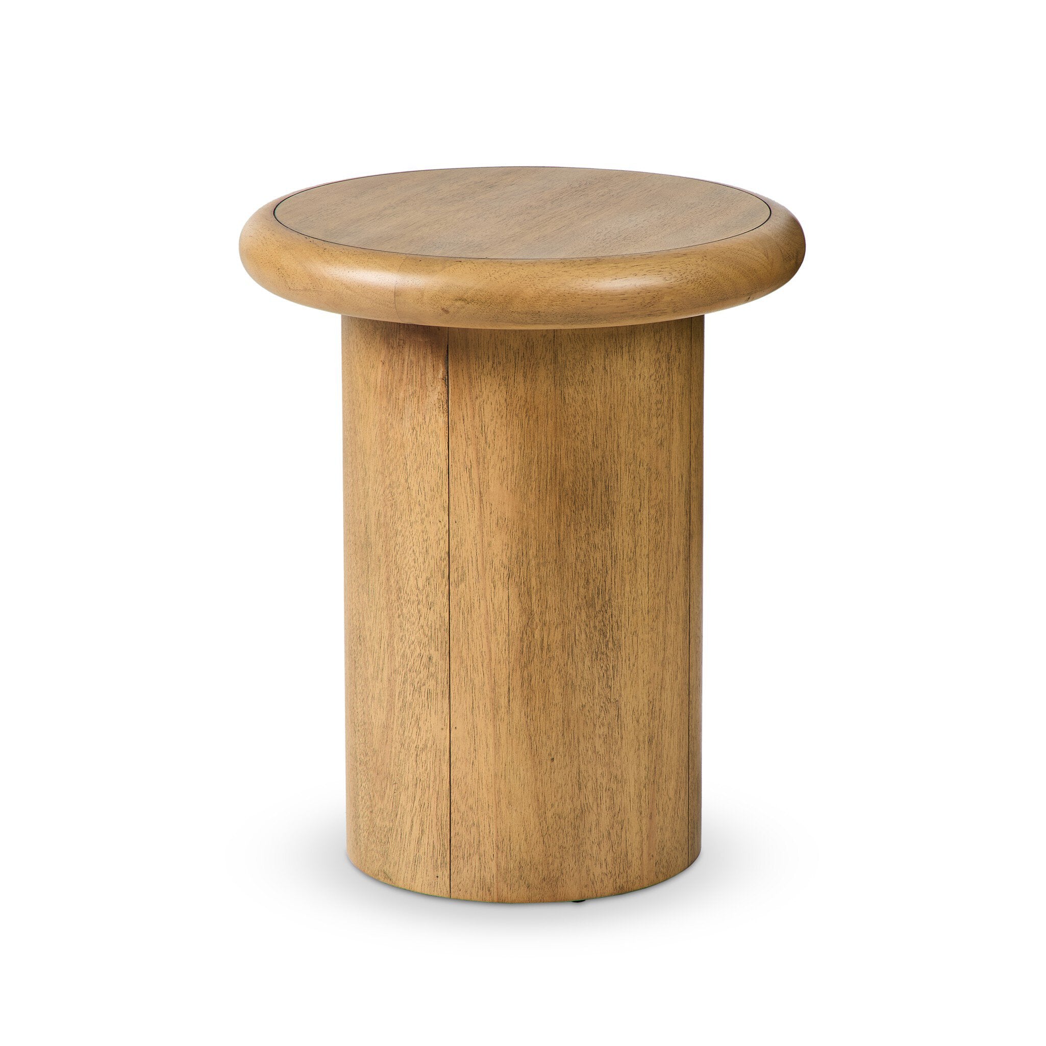Zach End Table - Burnished Parawood