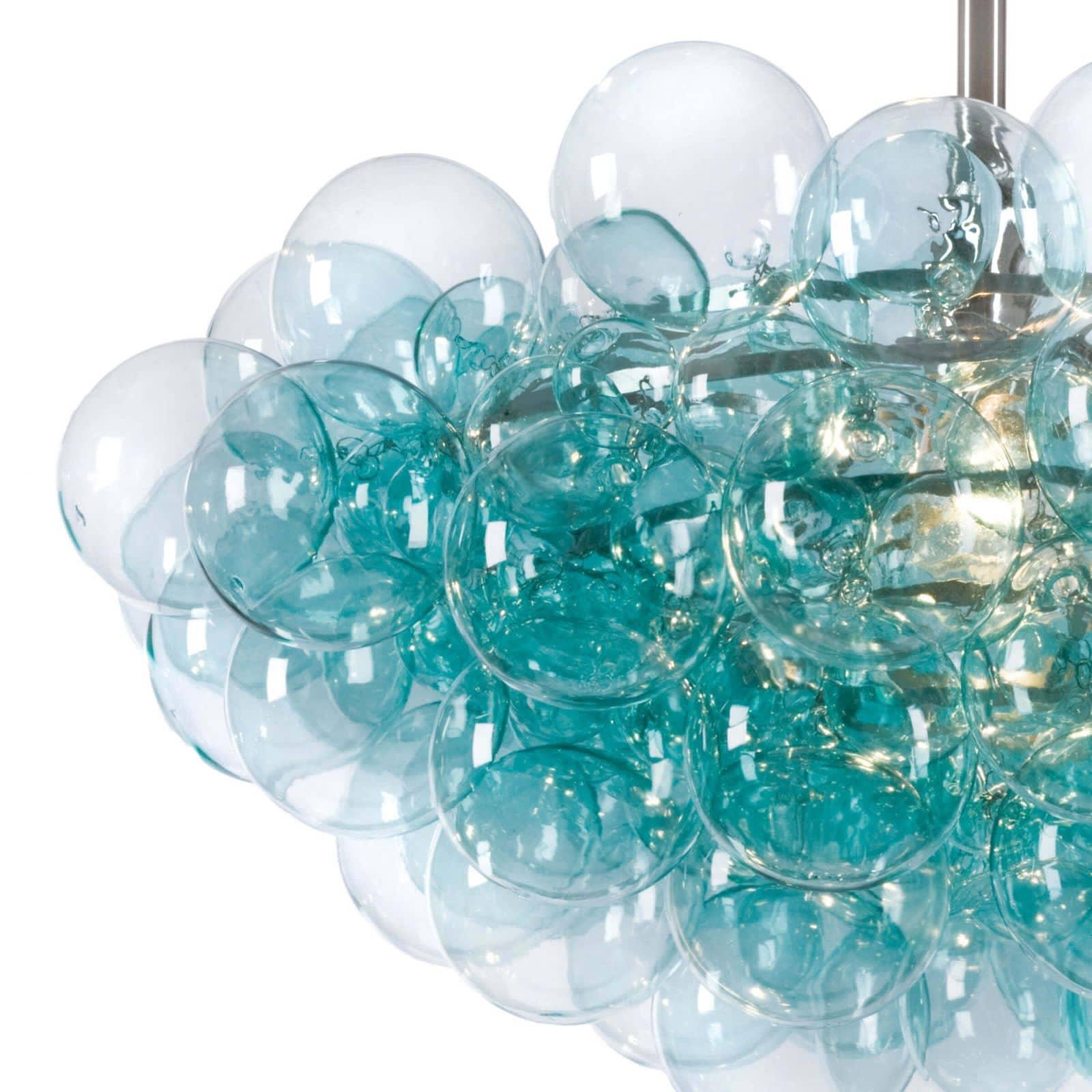 Bubbles Chandelier (Aqua)