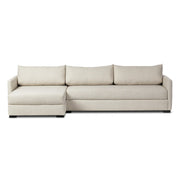 Wickham 2-Piece Sleeper Sectional - Alameda Snow