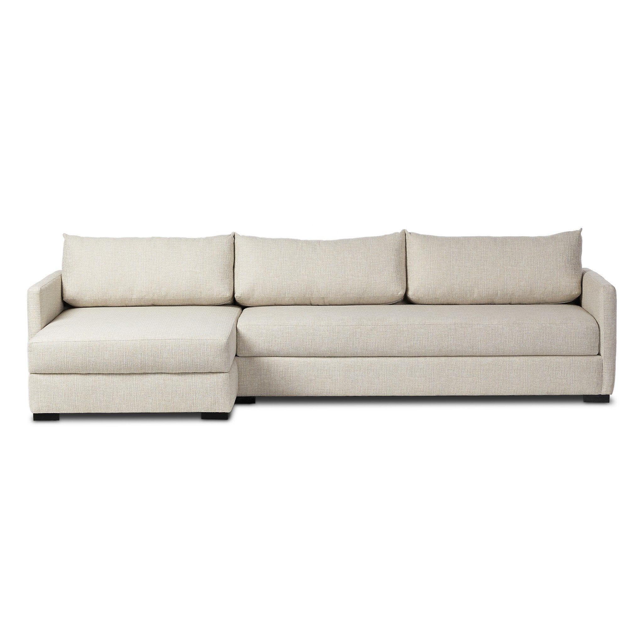 Wickham 2-Piece Sleeper Sectional - Alameda Snow