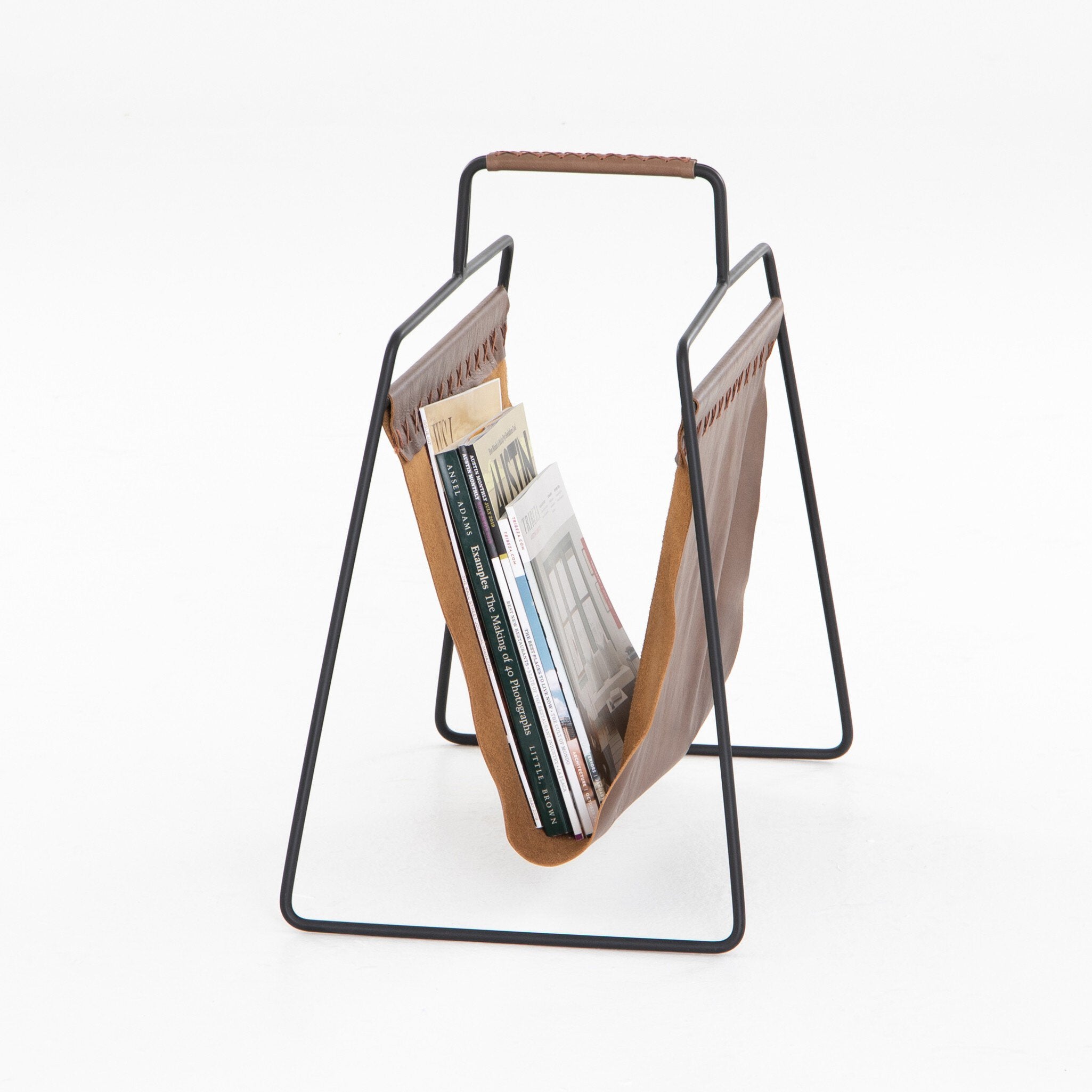 Aesop Magazine Rack - Patina Brown