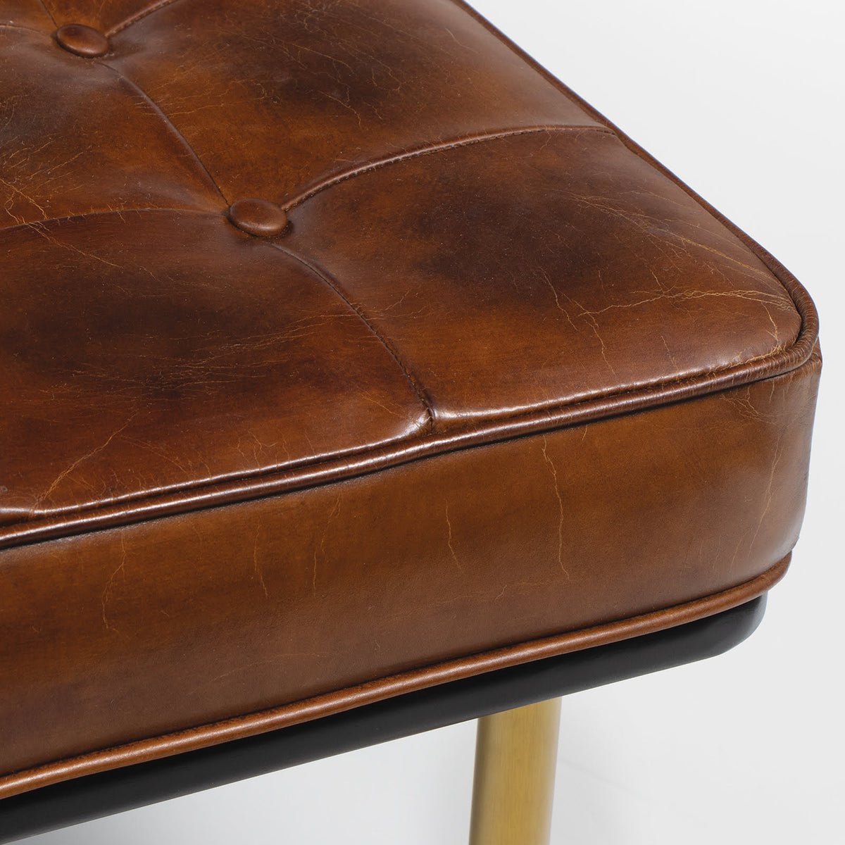 Tufted Bench Square (Cigar)
