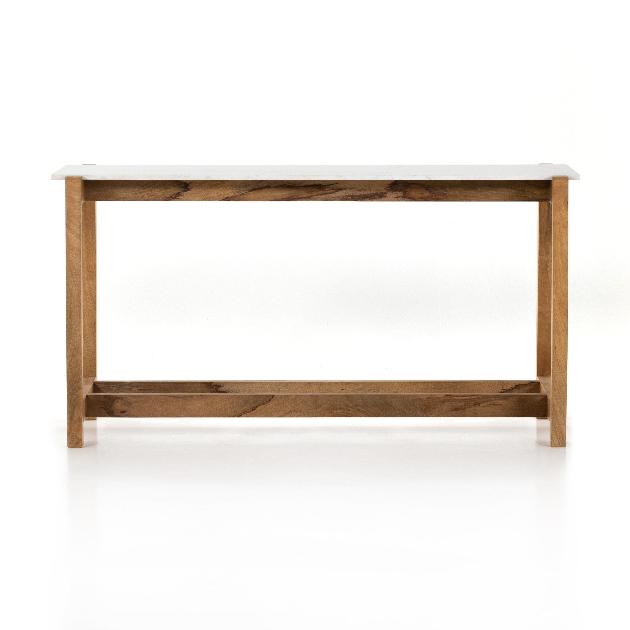 Scout Bar & Counter Table - Honed White Marble