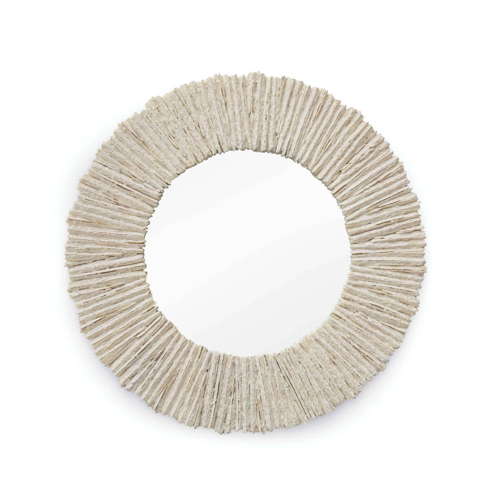 Slate Mirror Round (Natural)