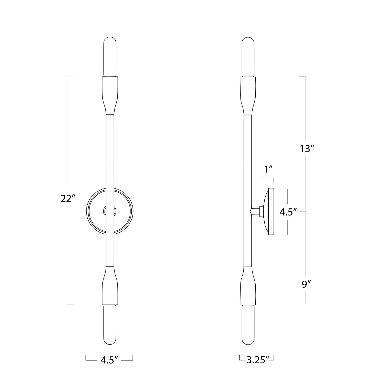 Cobra Sconce (Polished Nickel)