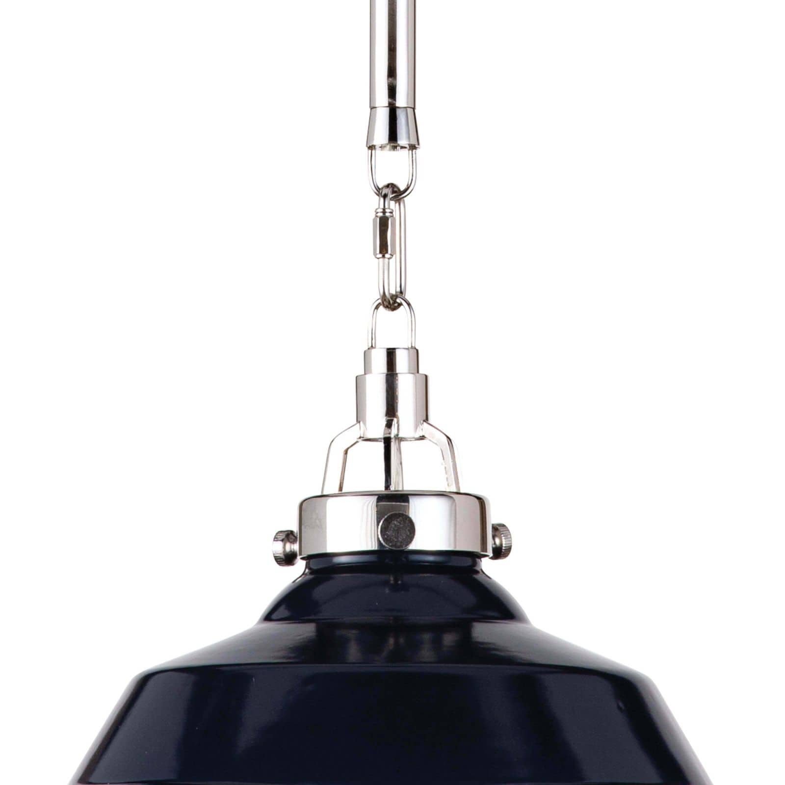 Maine Ceramic Pendant Small (Navy)