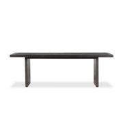 Warby Dining Table - Worn Black Veneer