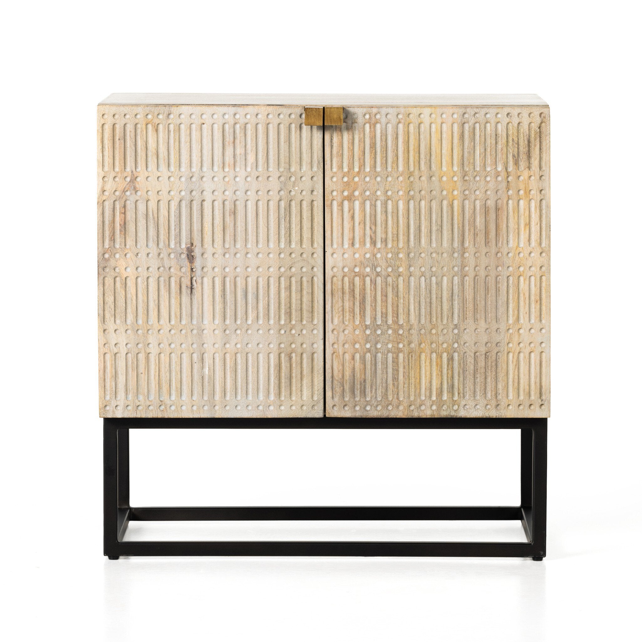 Kelby Cabinet Nightstand - Light Wash Mango