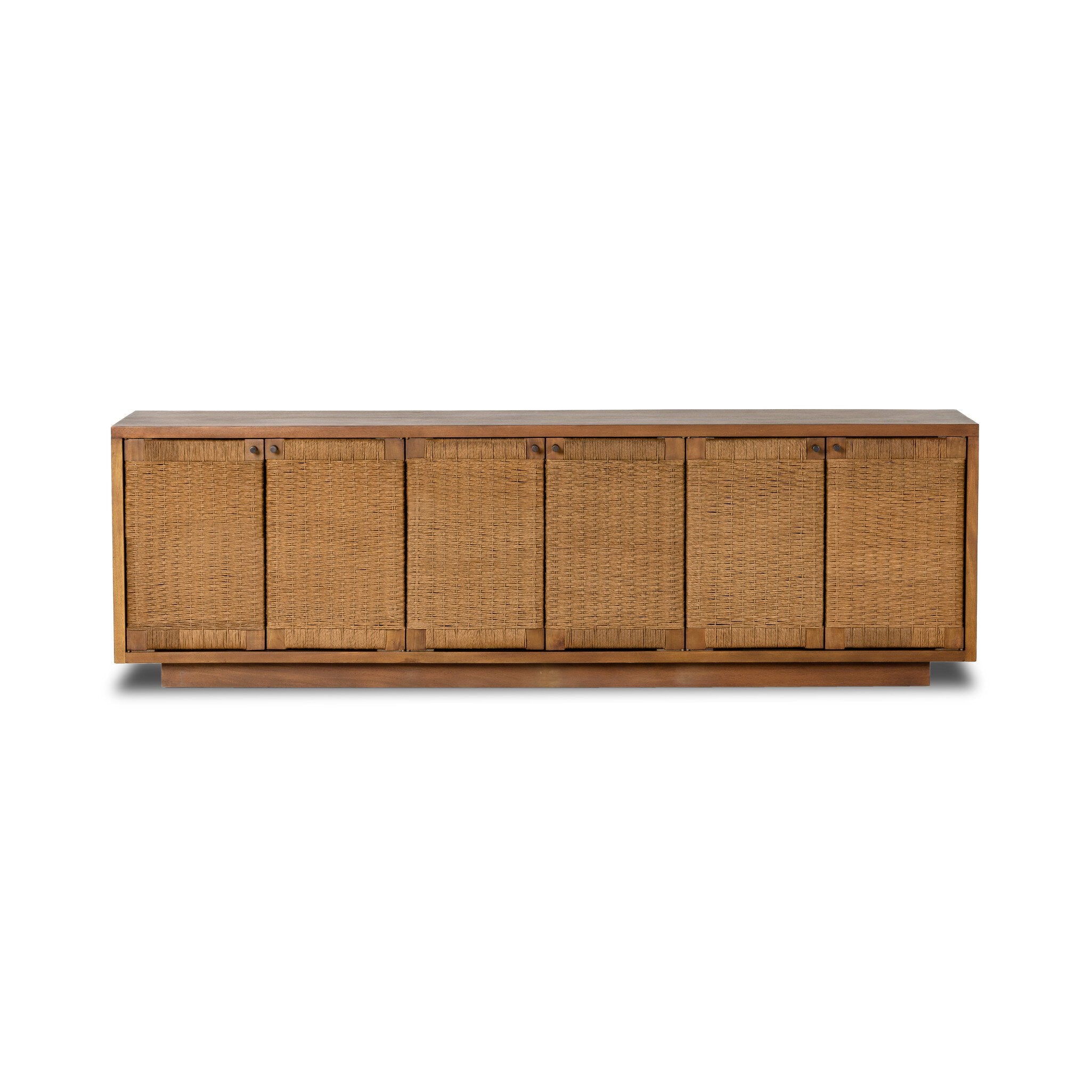 Macklin Media Console - Natural Paper Rush