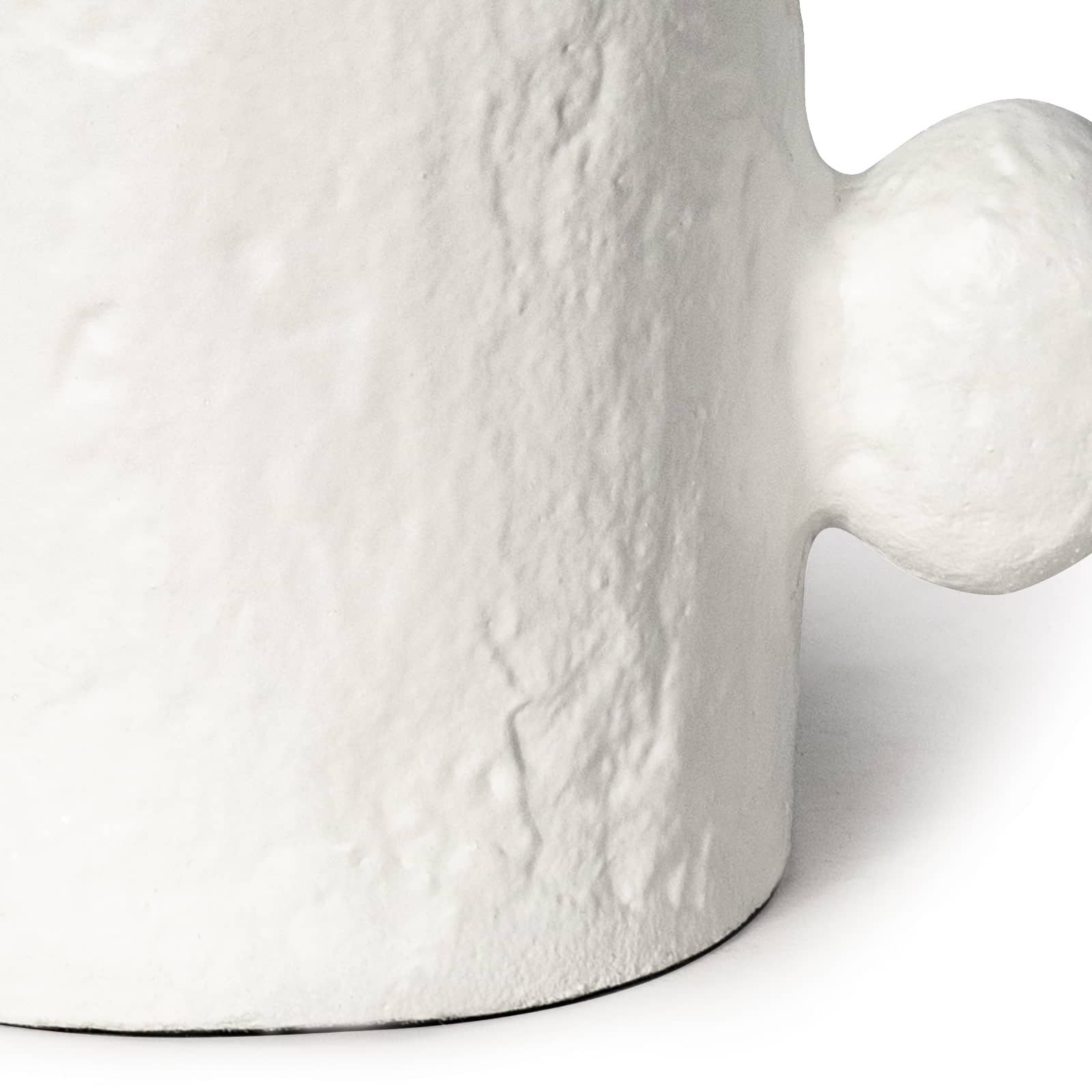 Sanya Metal Vase Small (White)