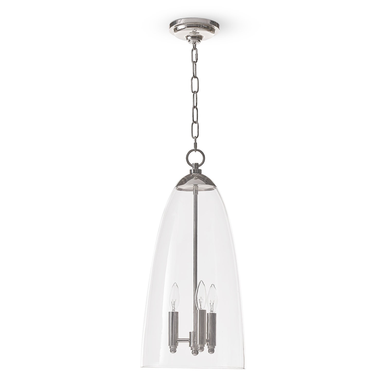 Maiden Glass Pendant (Polished Nickel)