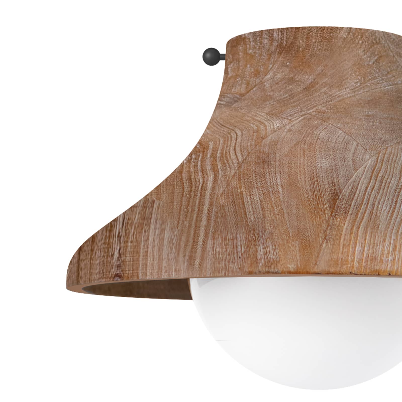 Surfside Wood Flush Mount (Natural)