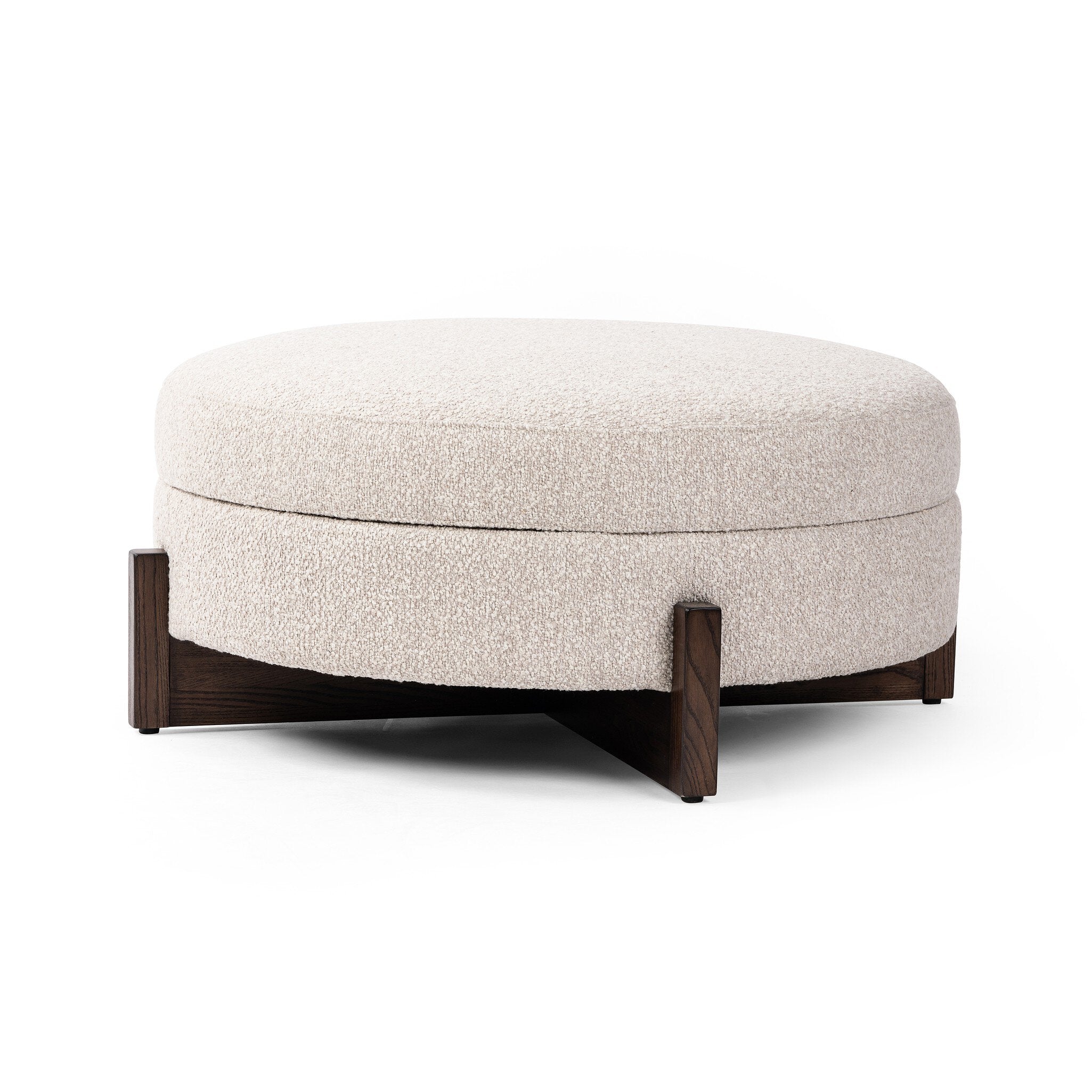 Esben Storage Ottoman-39" - Sattley Fog