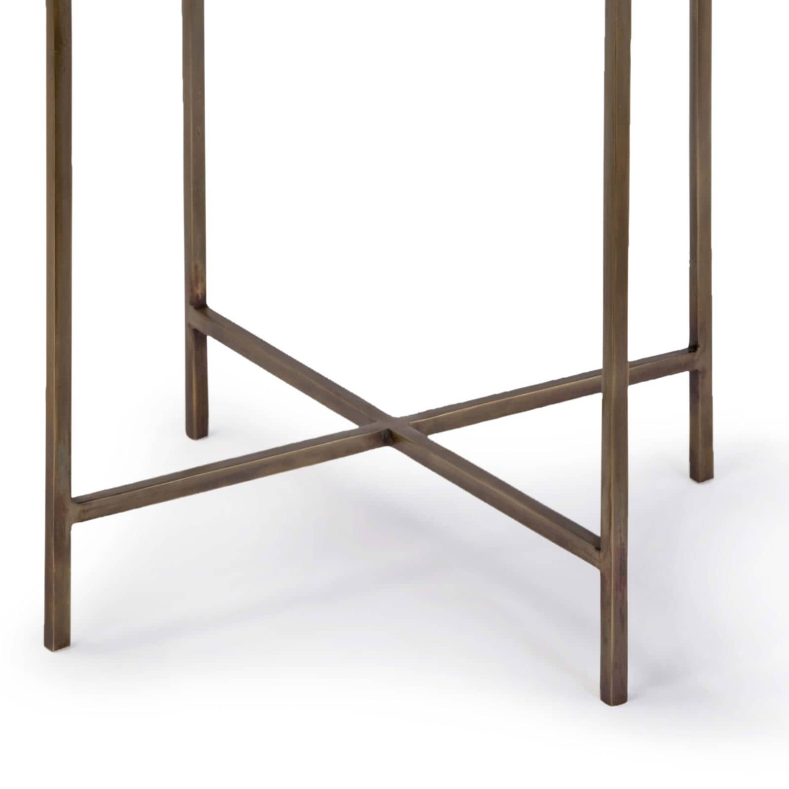 Bone Drum Table (Antique Brass)