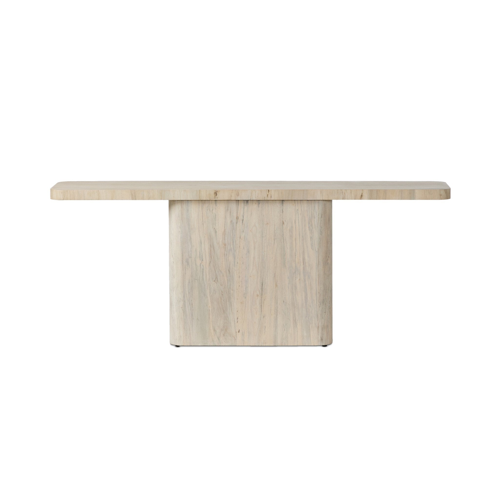 Esmi Console Table - Bleached Spalted Primavera