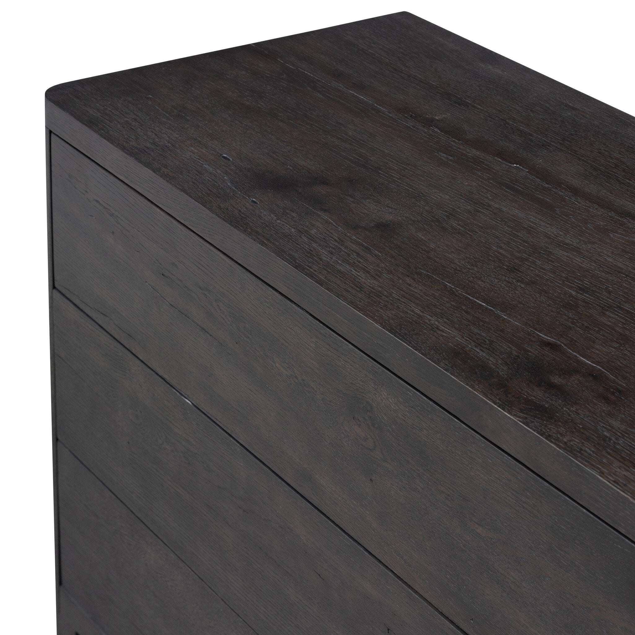 Noeline 6-Drawer Dresser - Smoked Black Oak Veneer