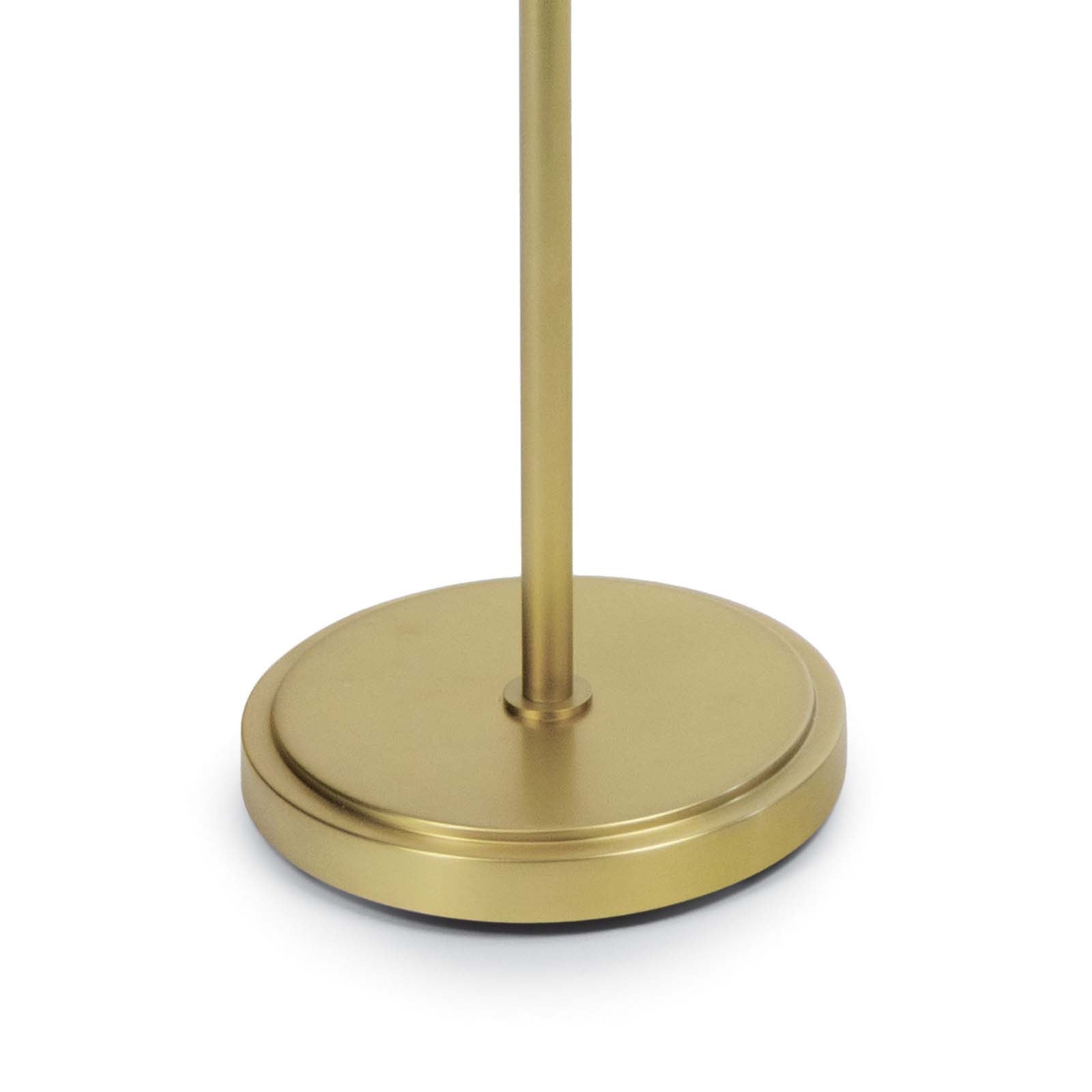 Vest Floor Lamp (Blackened Brass and Natural Brass)