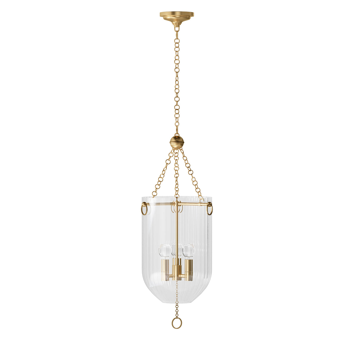 Roxie Pendant (Natural Brass)