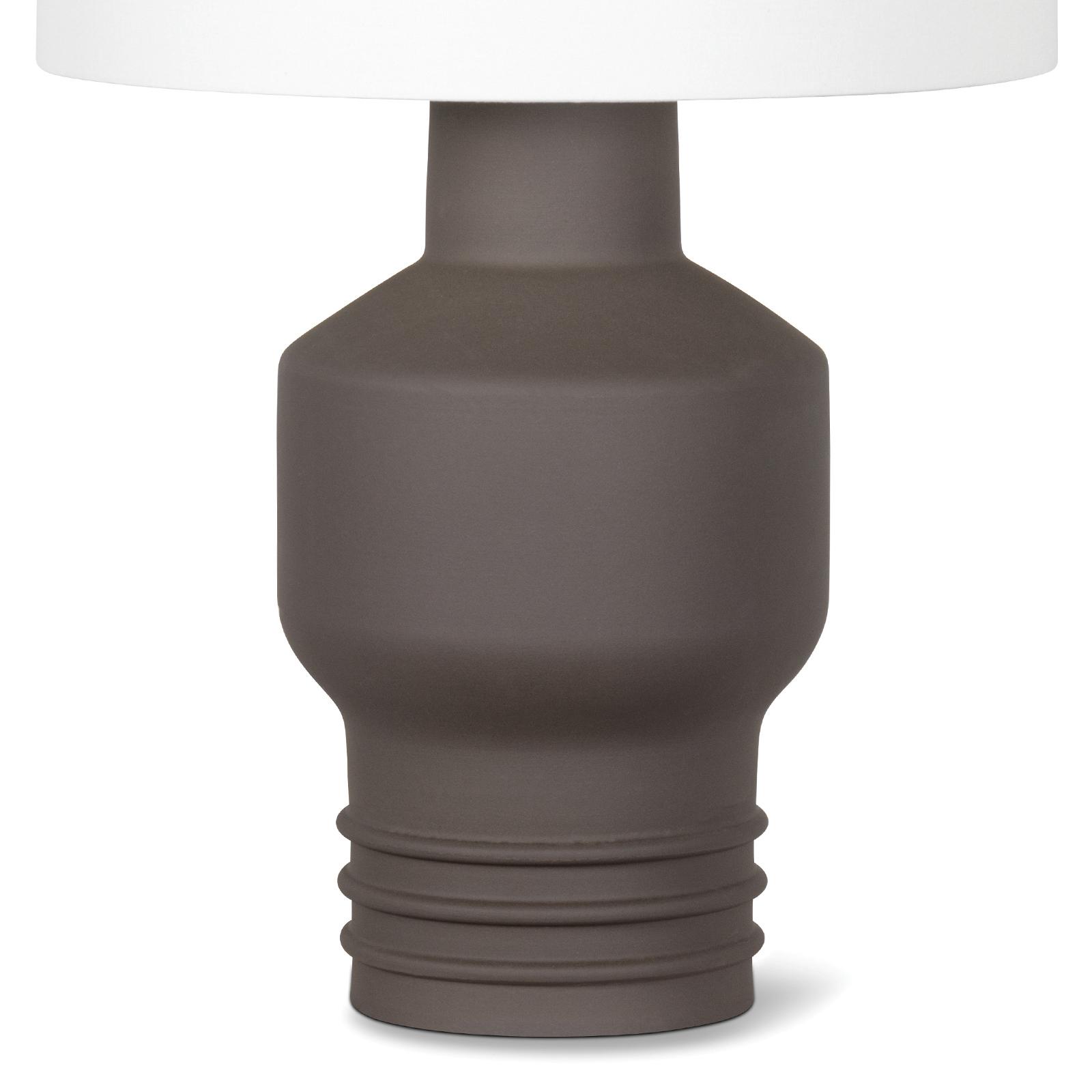Lewis Ceramic Table Lamp (Black)