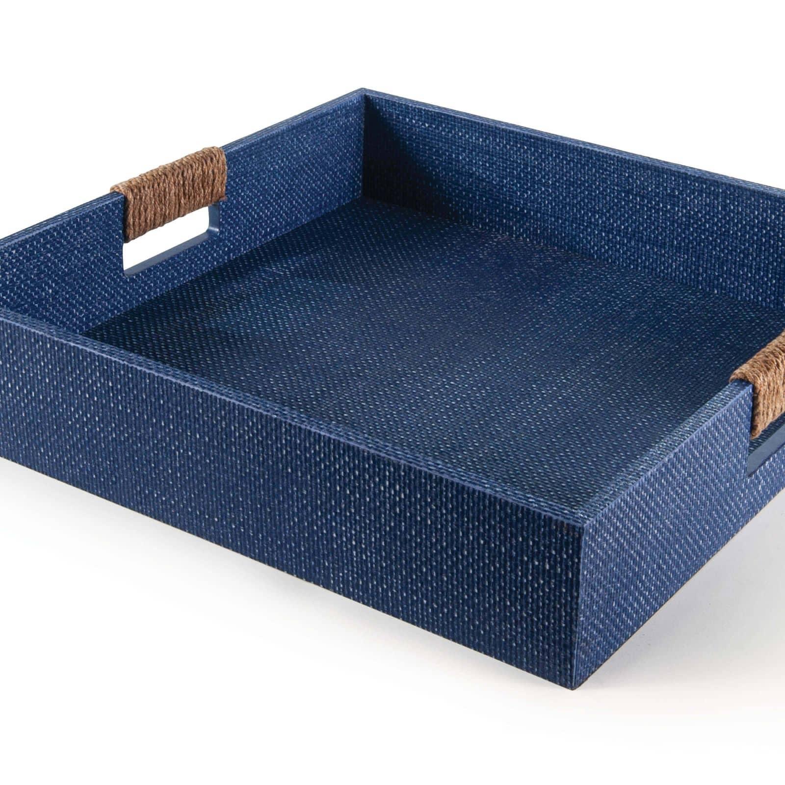 Logia Square Tray Large (Indigo)