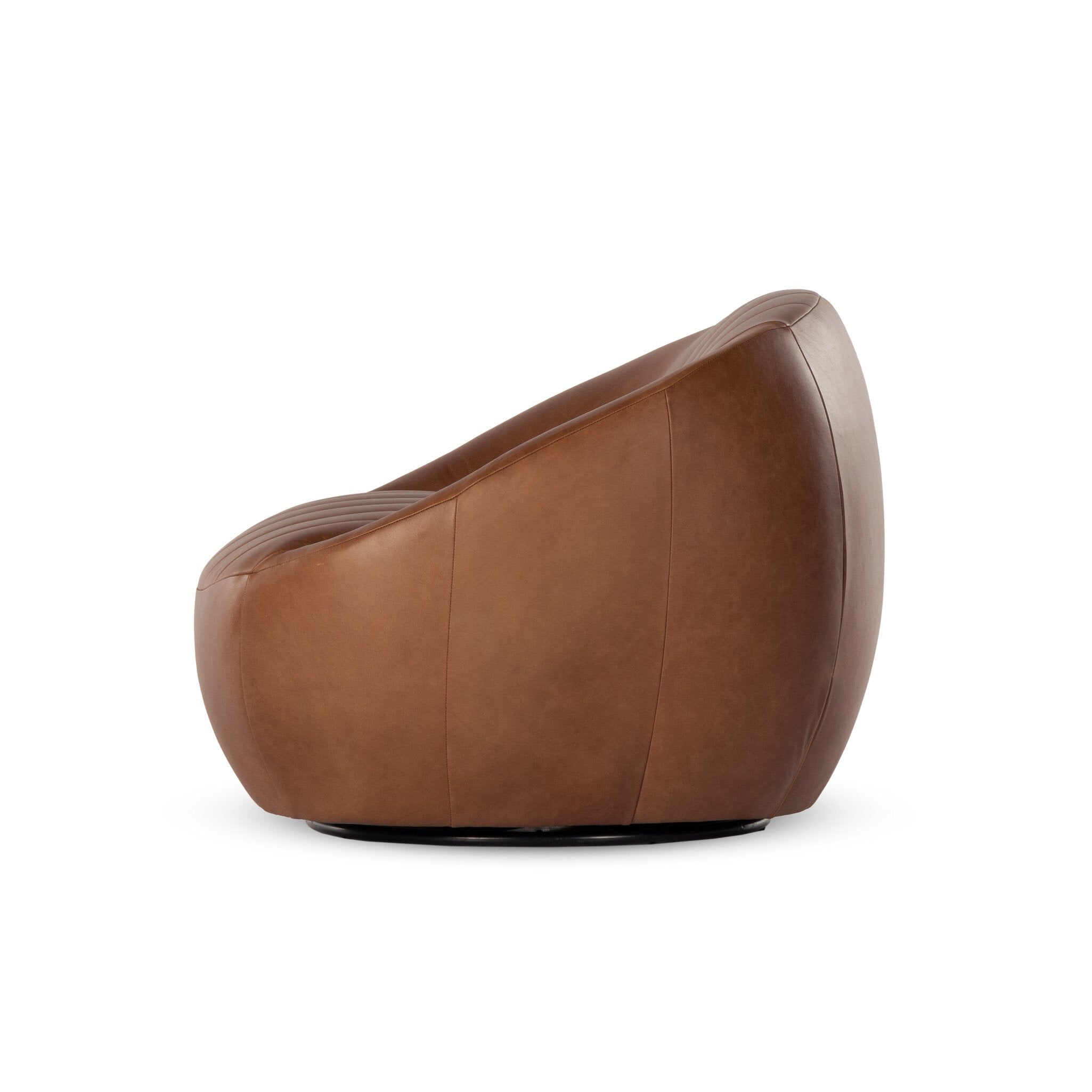 Audie Swivel Chair - Heirloom Sienna