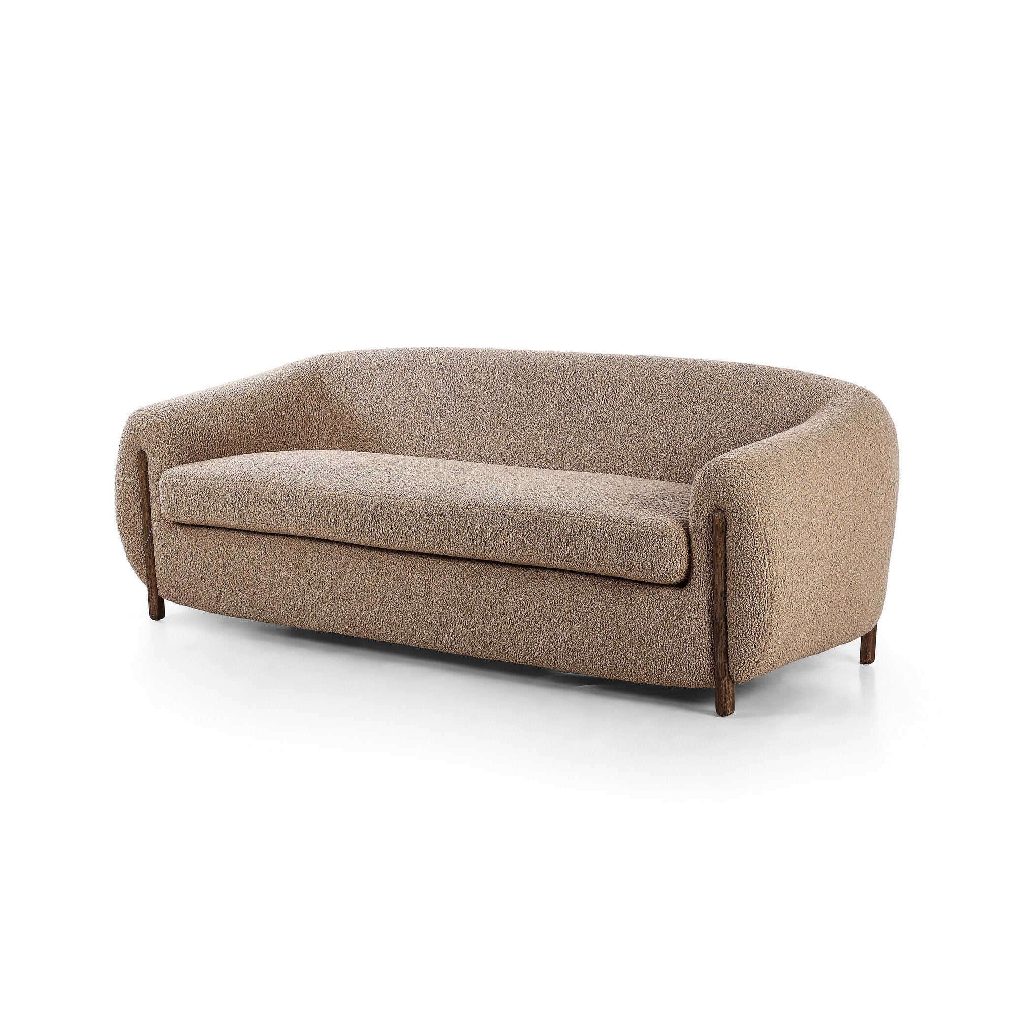 Lyla Sofa - Sheepskin Camel