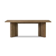 Huxley Dining Table - Rubbed Light Oak Veneer