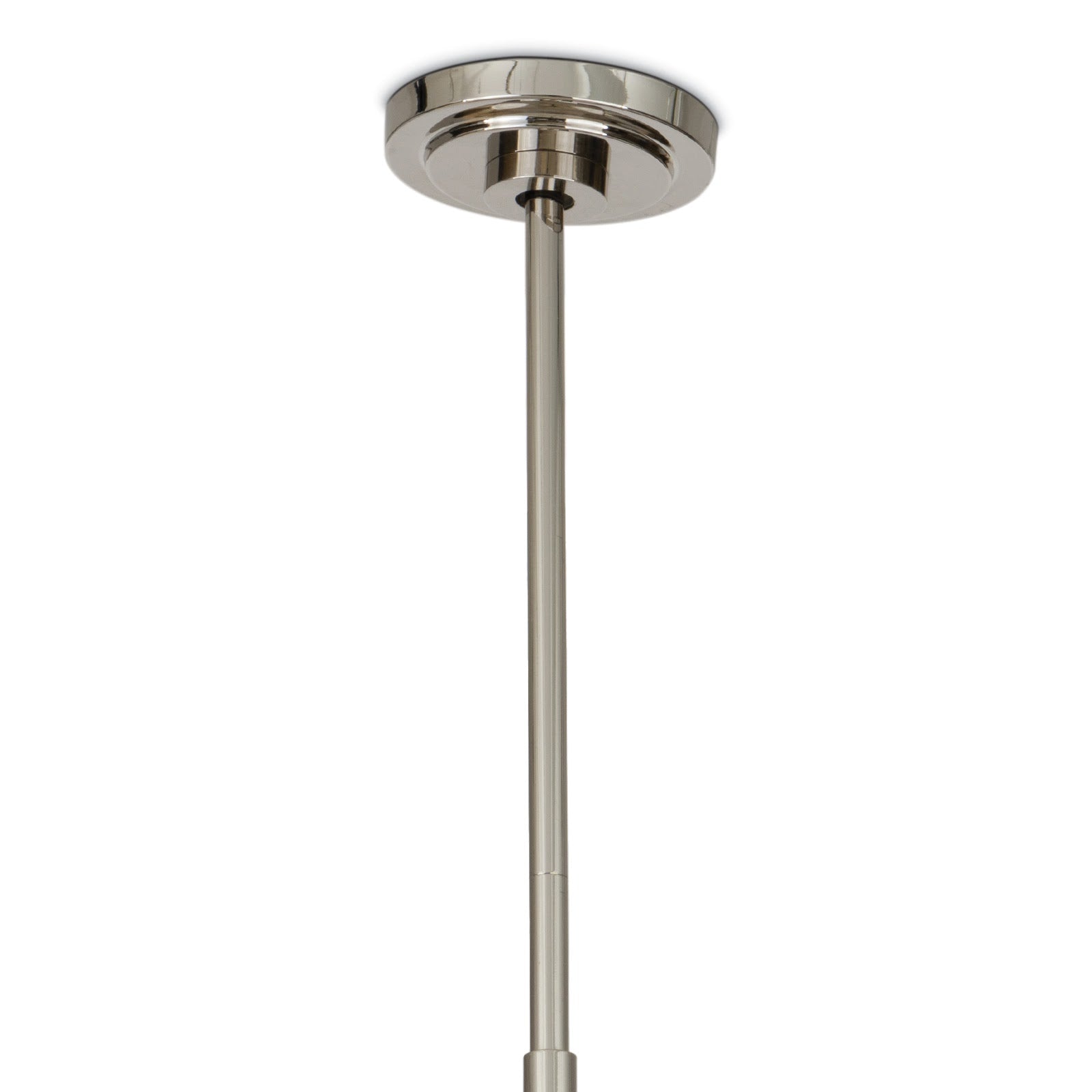 Artemis Chandelier (Polished Nickel with Alabaster Glass)