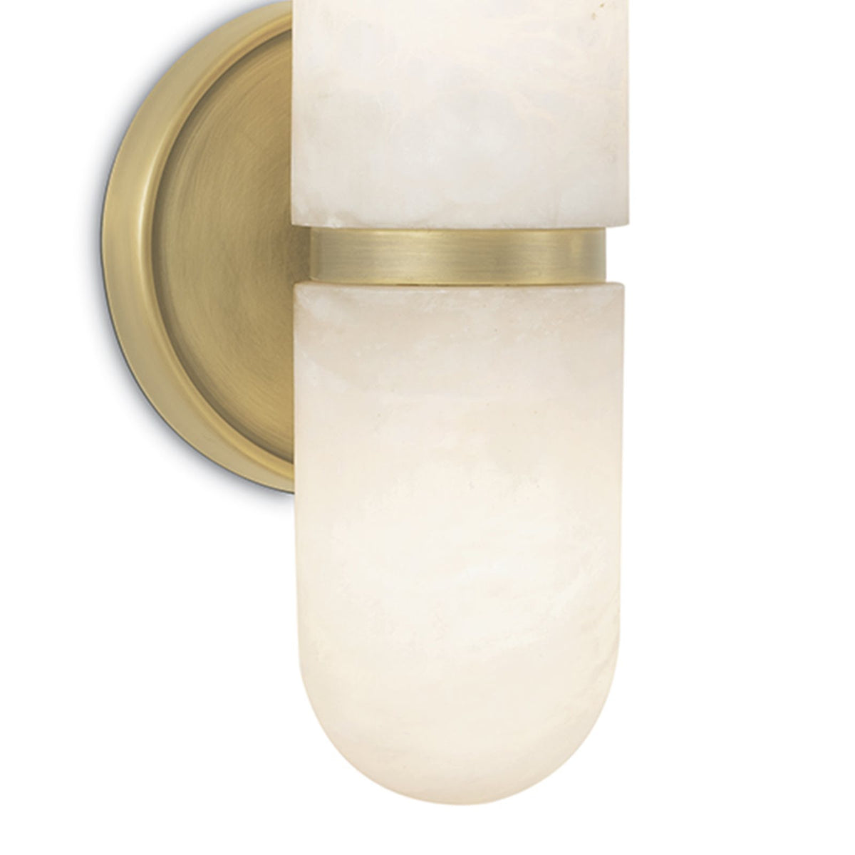 Salon Sconce Small (Natural Brass)
