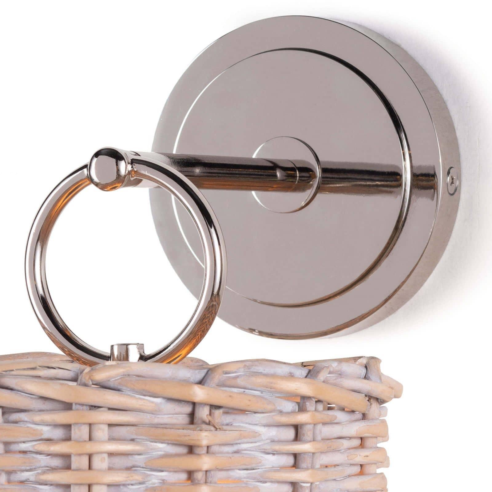 Nantucket Sconce (Polished Nickel)