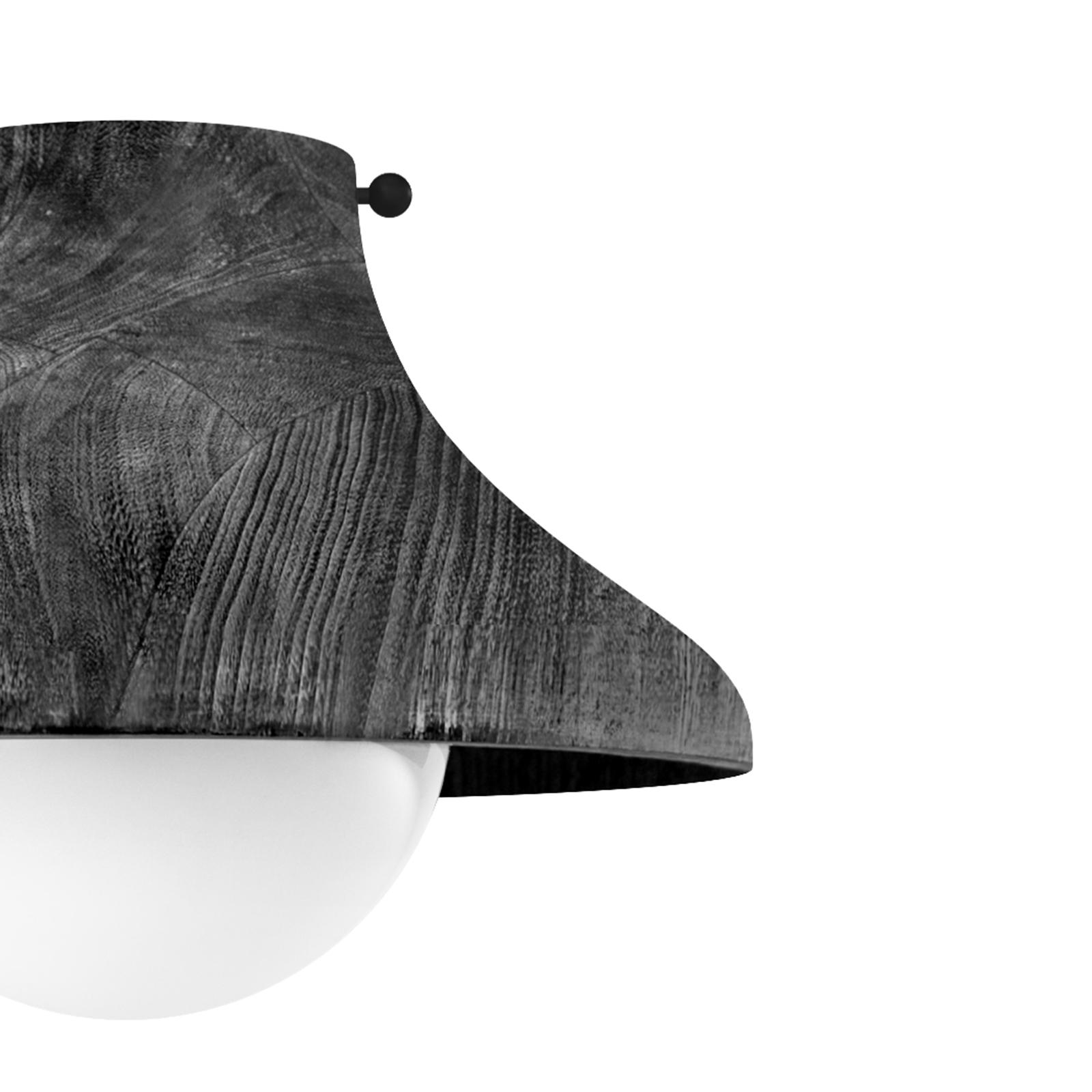 Surfside Wood Flush Mount (Ebony)