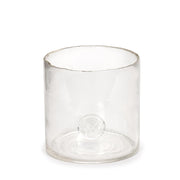 Monogram Glass Votive Large (Clear)