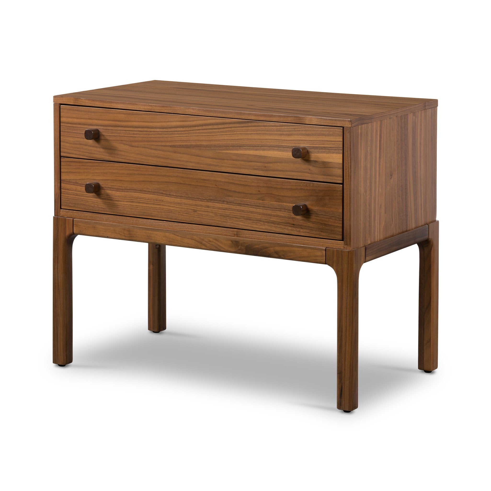 Arturo Nightstand - Natural Walnut Veneer