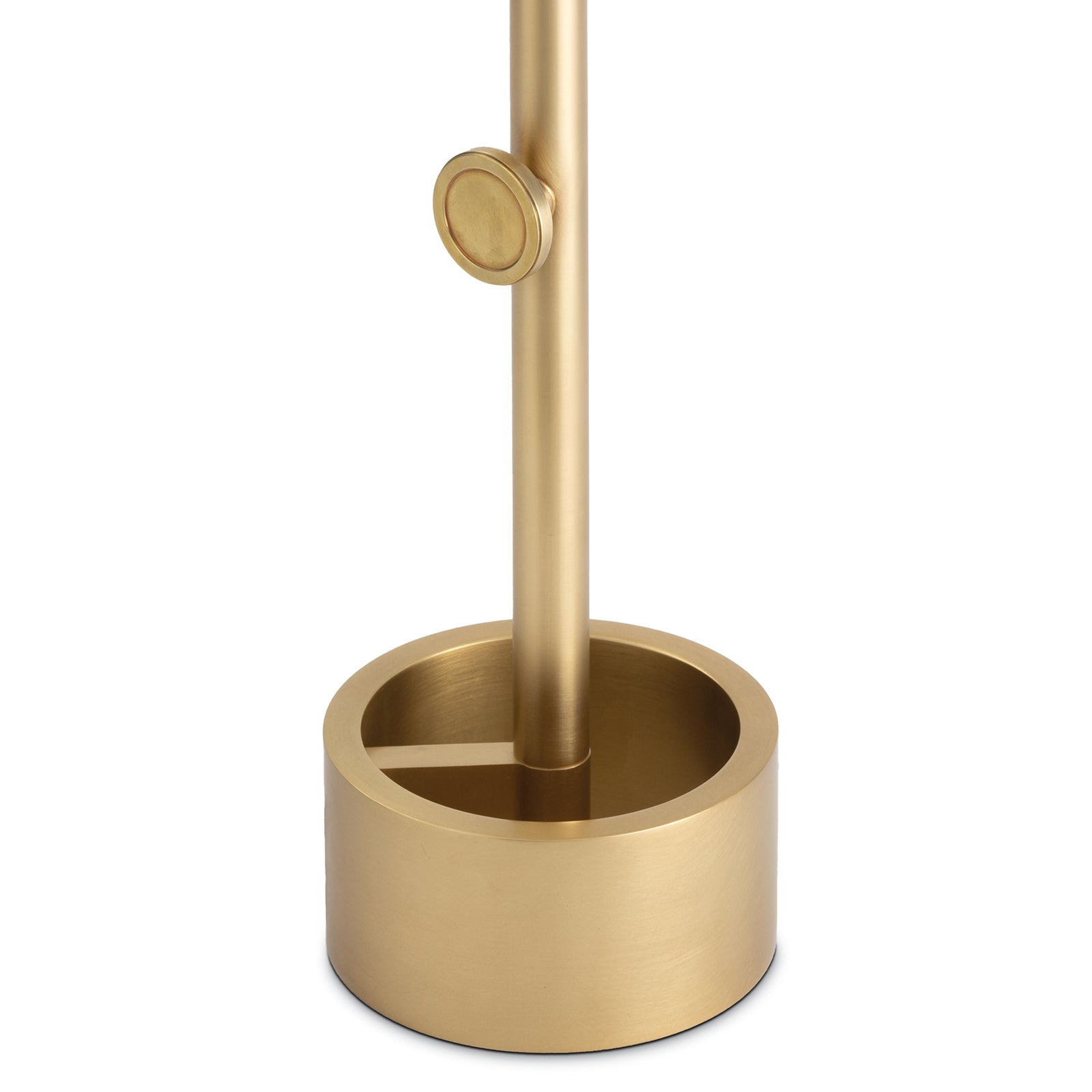 Myles Accent Table (Natural Brass)