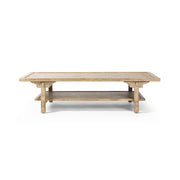 Trinity Coffee Table - Distressed Light Oak