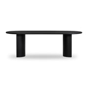 Paden Dining Table - Aged Black Acacia