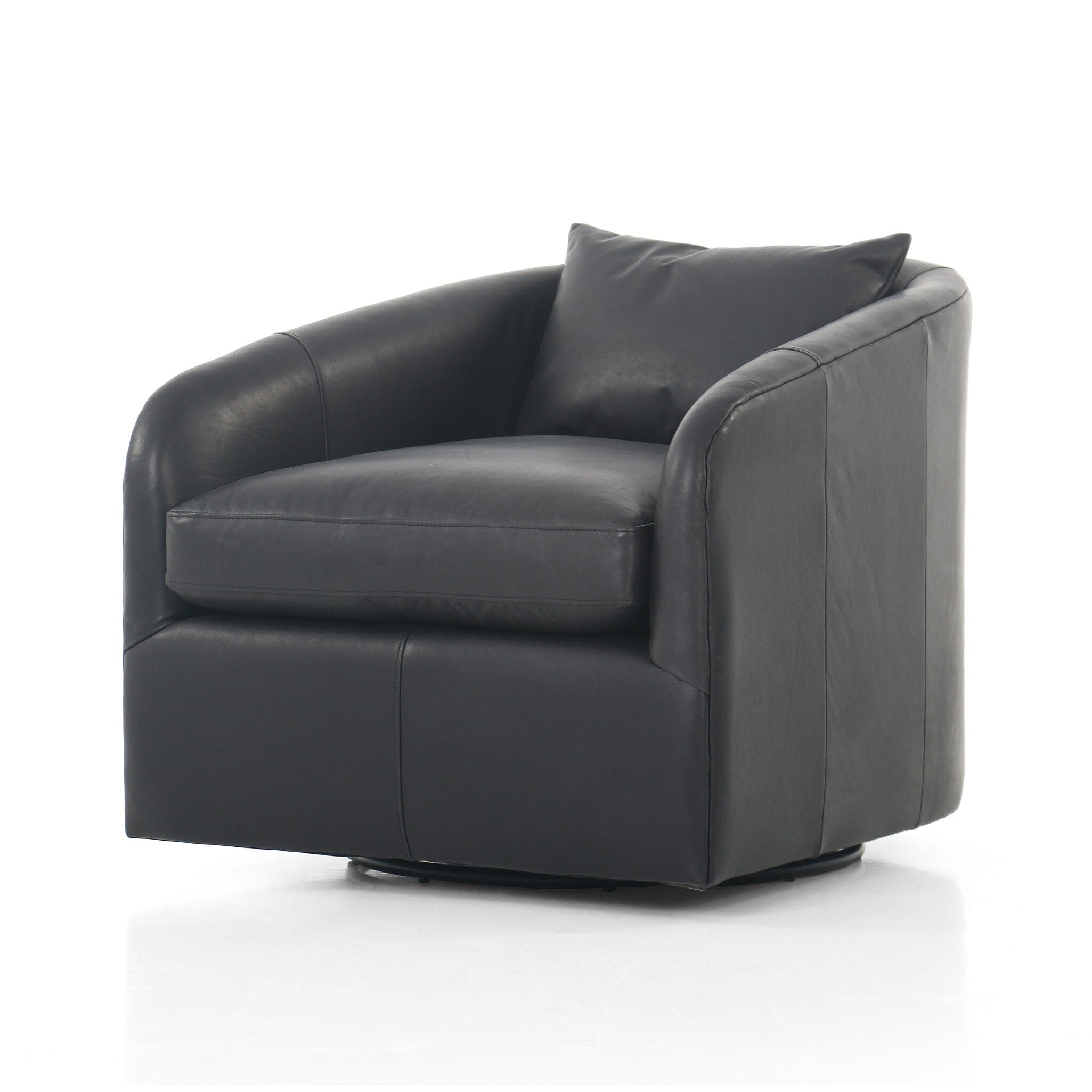 Topanga Swivel Chair - Heirloom Black