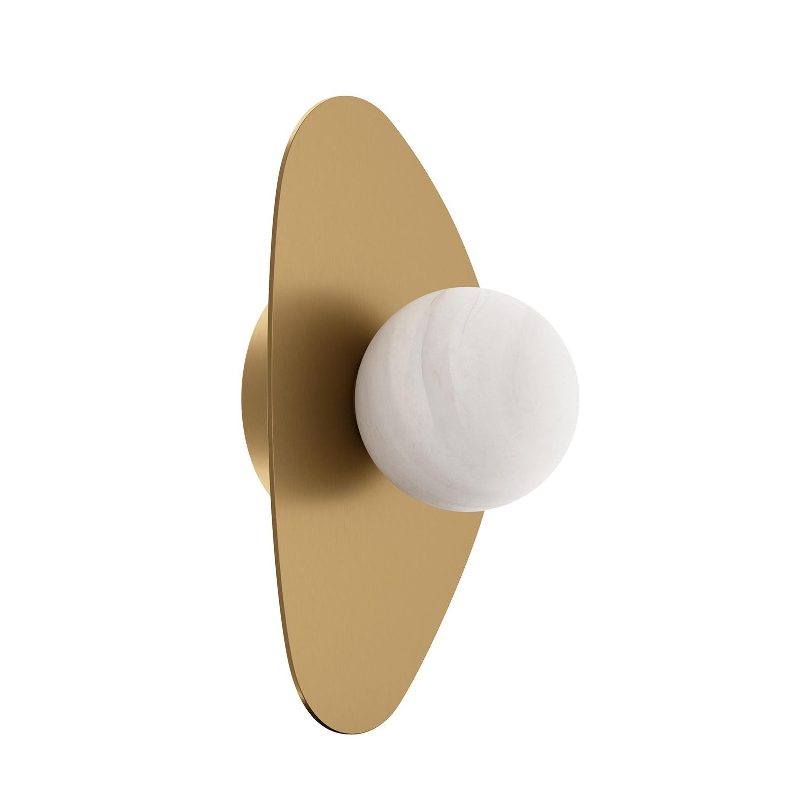 Rhoads Sconce (Natural Brass)