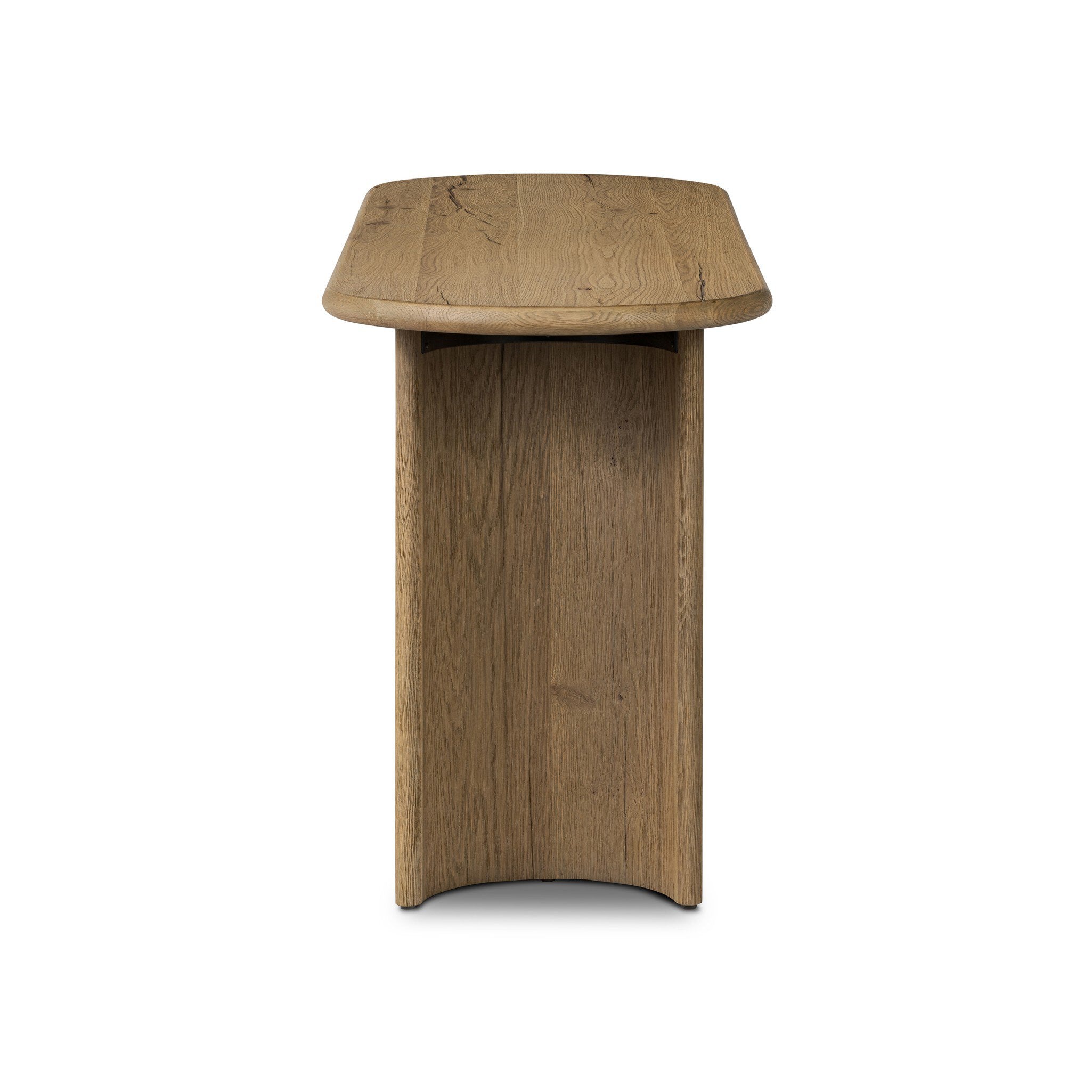 Paden Large Console Table - Worn Oak