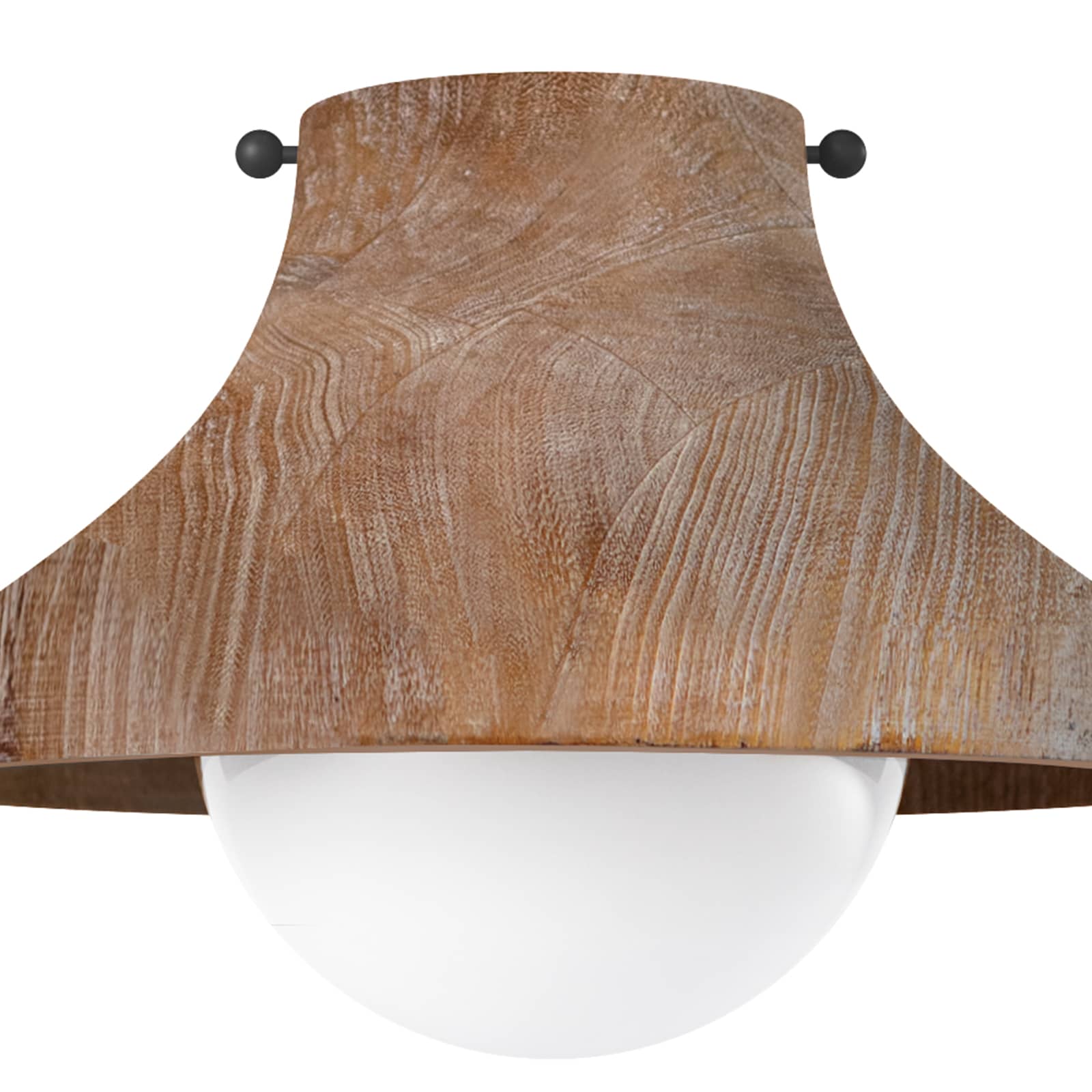 Surfside Wood Flush Mount (Natural)