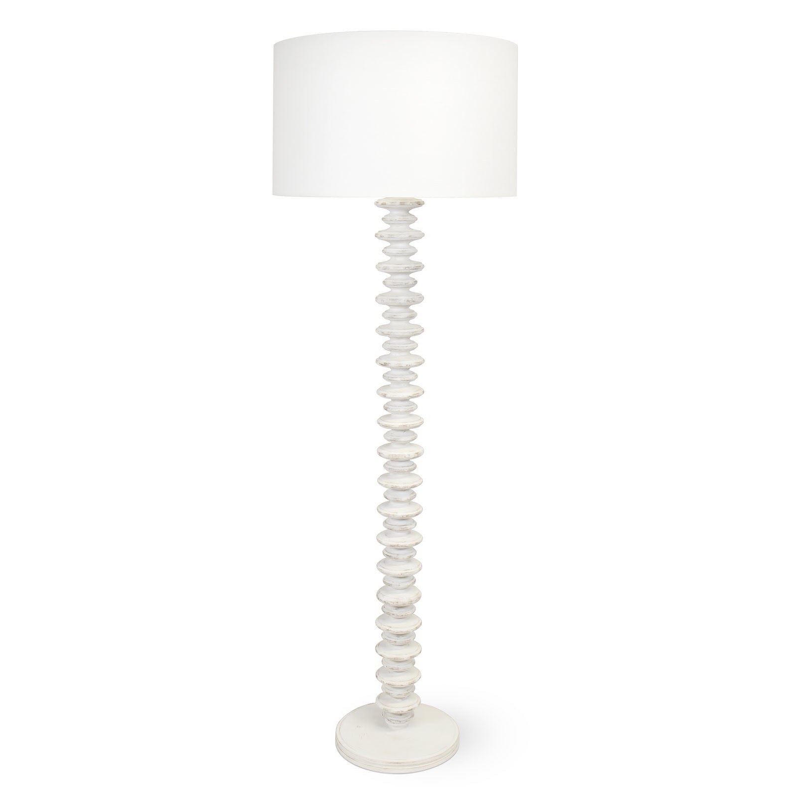 Fishbone Floor Lamp (White)