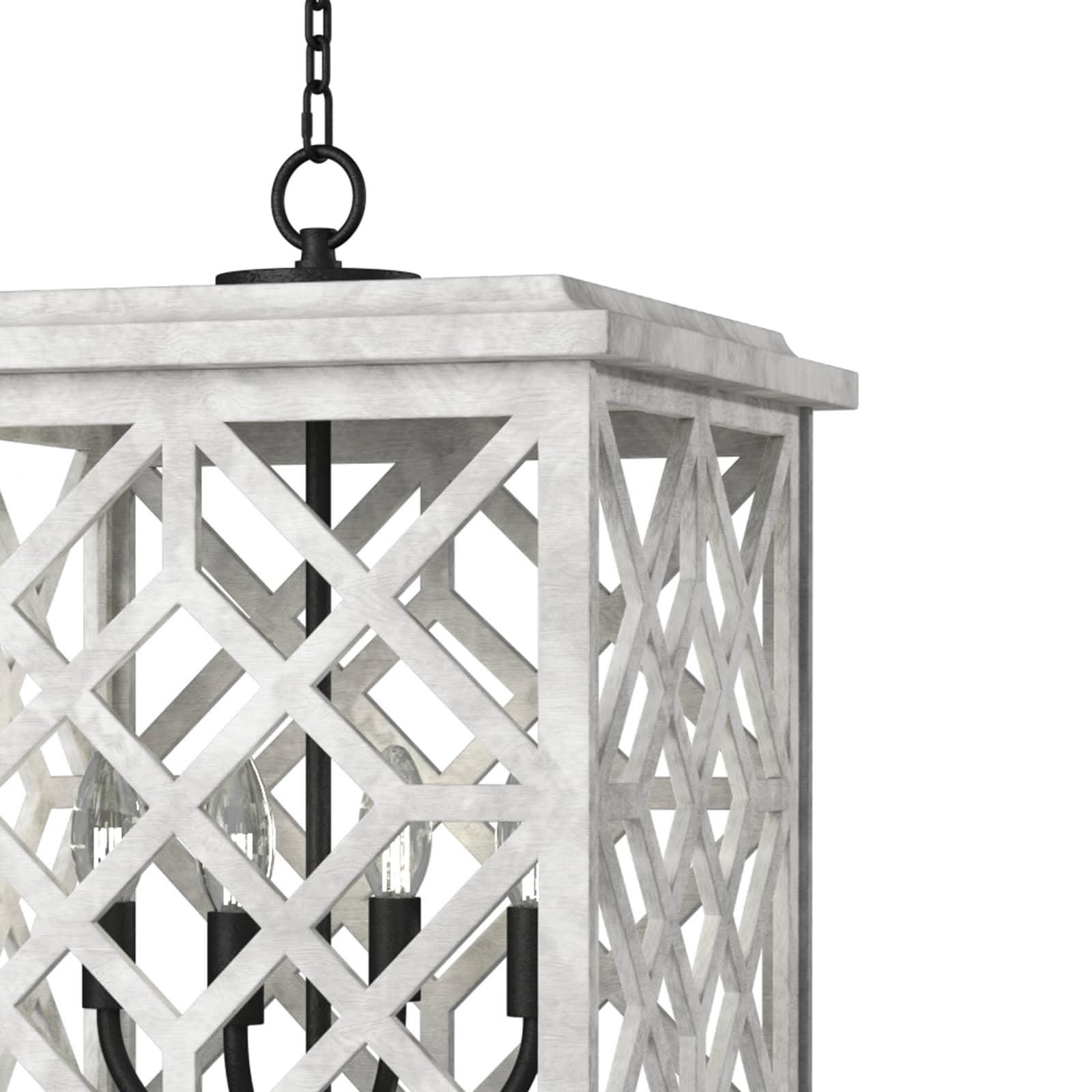Chatham Wood Lantern (White)
