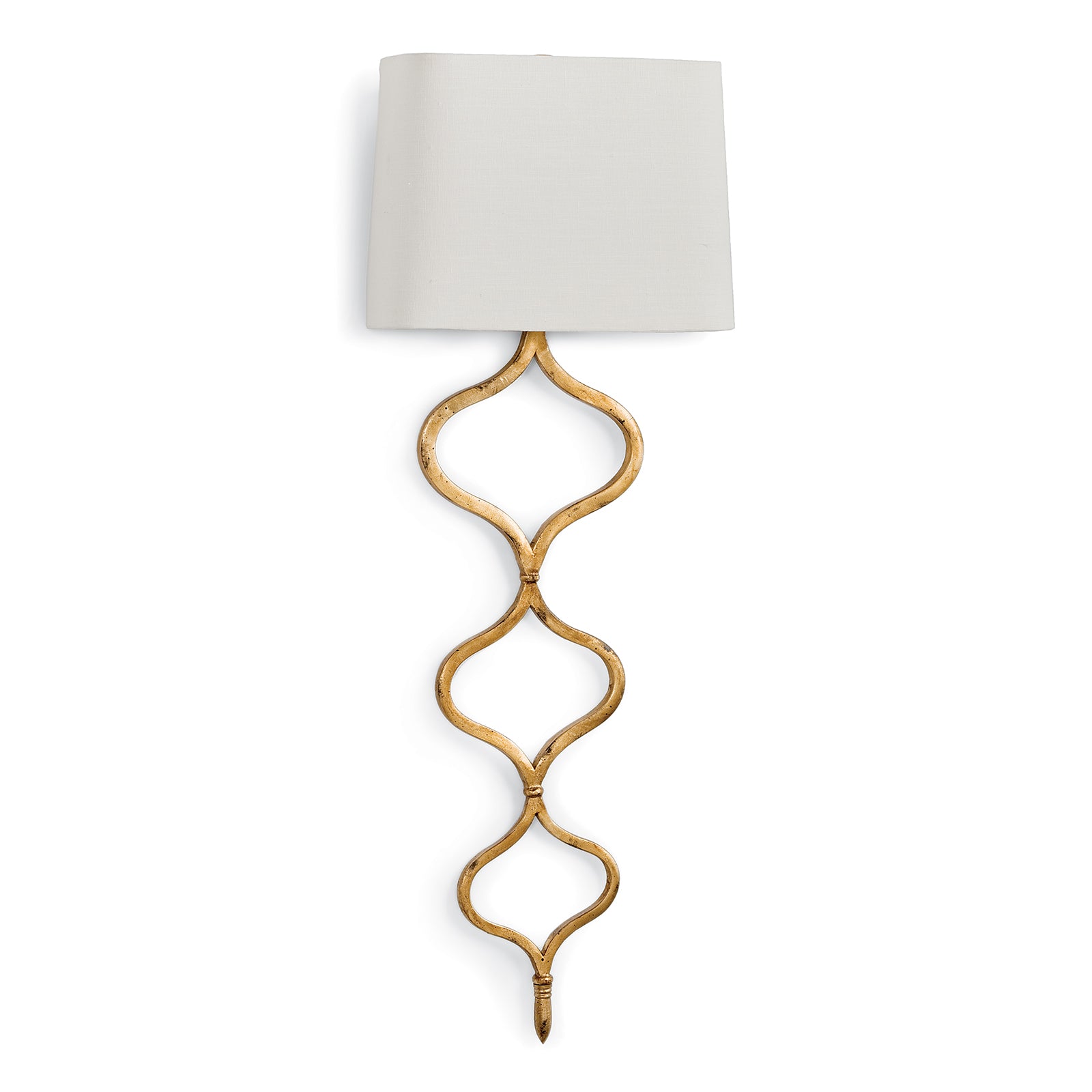 Sinuous Sconce (Gold Leaf)