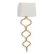Sinuous Sconce (Gold Leaf)
